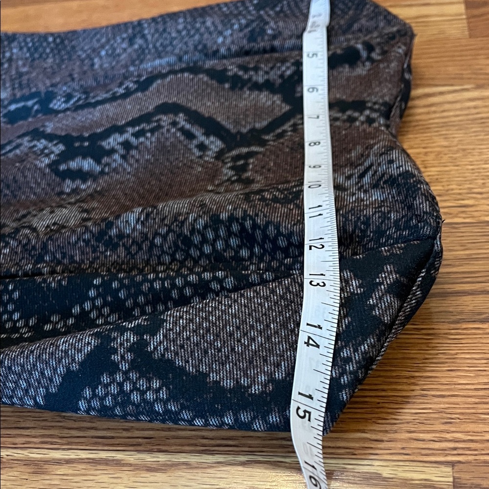 NWT Steph’s Designs Elegant Snake Print Strapless Dress - Picture 3 of 8